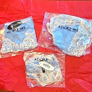 Bra, Panties & Thong Set